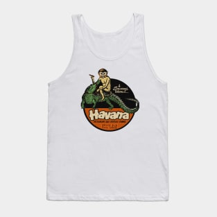 Vintage Monkey Gator Cuban Dive Tank Top